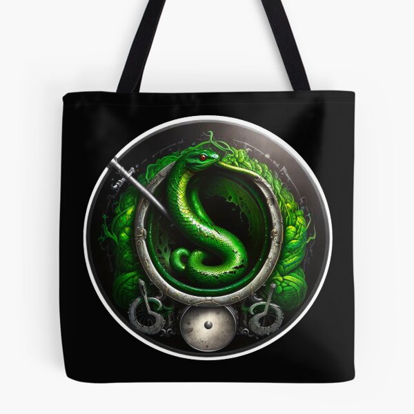 Item preview, Magnificent neon green steampunk snake designed and sold by Astralia.