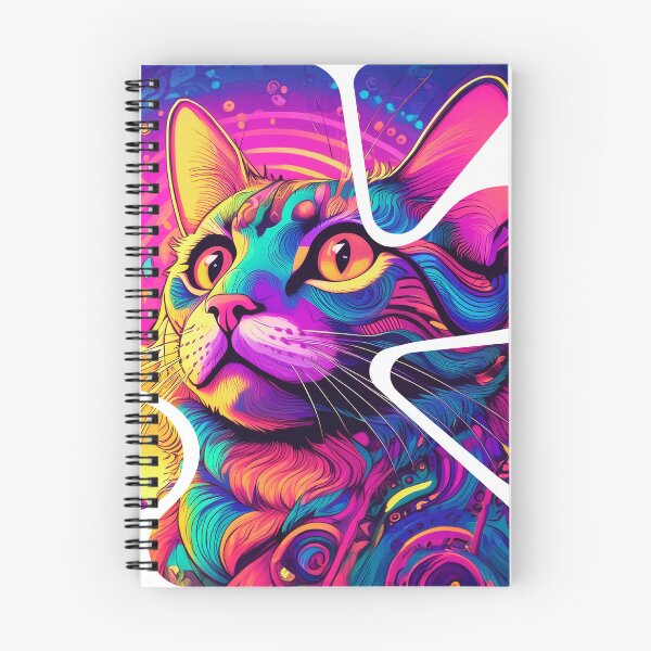 Item preview, Cat Vapor Wave designed and sold by lnwza-Shop.