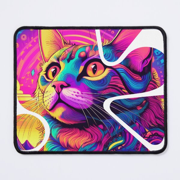 Item preview, Cat Vapor Wave designed and sold by lnwza-Shop.