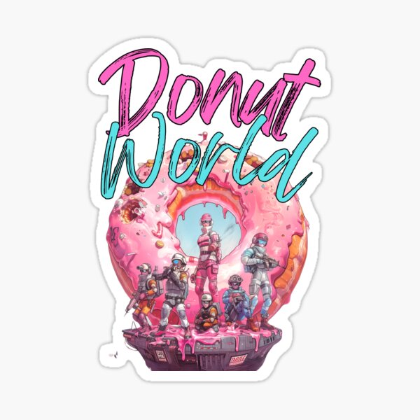 Artikel-Vorschau von DONUT-PORTAL: Donut World-UPGRADE, designt und verkauft von Zen Candy 3000 Travis Nicholas Zariwny.
