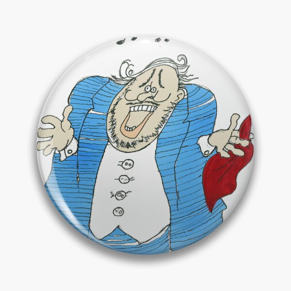 Item preview, Pavarotti Caricature designed and sold by BrianDekter.