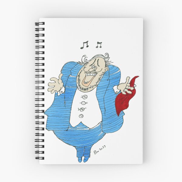 Item preview, Pavarotti Caricature designed and sold by BrianDekter.