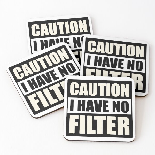 Item preview, Caution. I have no filter designed and sold by lucidfrog.