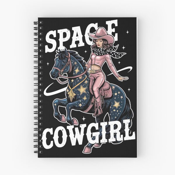 Item preview, Retro Space Cowgirl: Vintage Galactic Western Adventure designed and sold by SpookshowDesign.