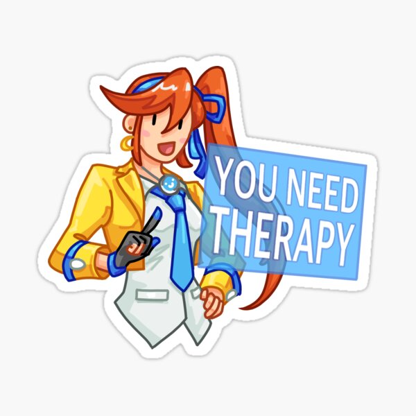 Item preview, Widget says: you need therapy! designed and sold by codatt.