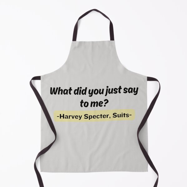 Item preview, Suits: Harvey quote, What did you just say to me? designed and sold by lmfluffycat.