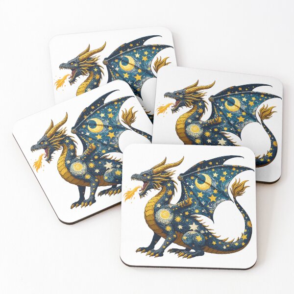 Item preview, Starry Night Dragon #2 designed and sold by Xsquilax.