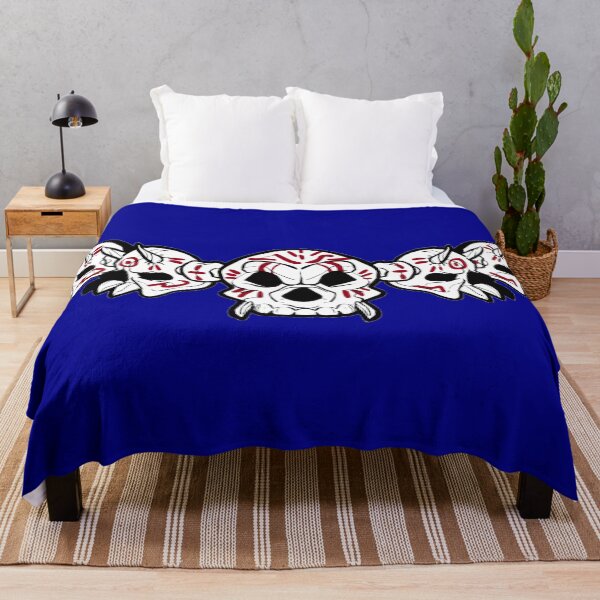 Item preview, Row of Skulls Jolly Roger (Dark Blue) designed and sold by MurpheusTech.