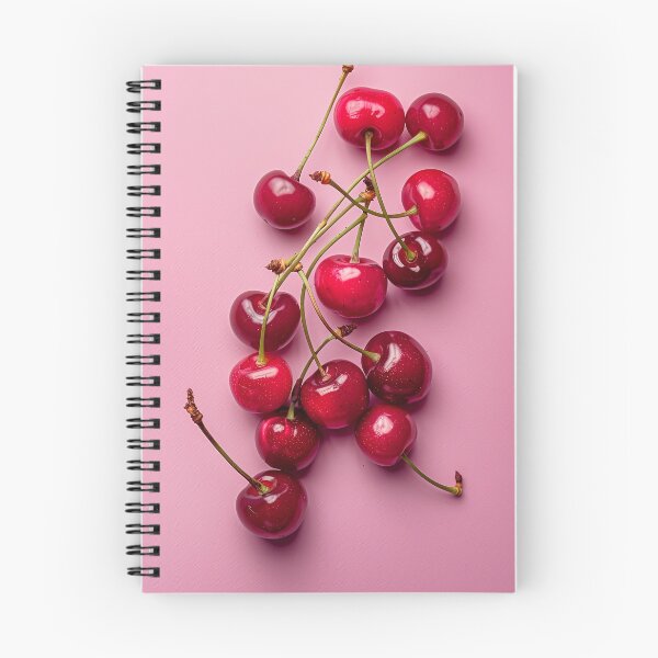 Item preview, Pink Cherry Flatlay Photography designed and sold by thegirlyshoppe.