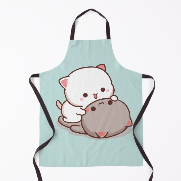 Item preview, Mochi Peach goma cat love romance  designed and sold by ThePurplePrints.