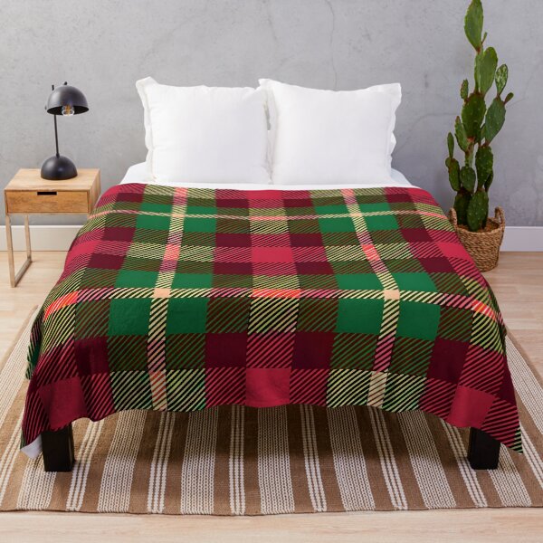 Item preview, Plaid: Burgundy and dark green. designed and sold by BlackCatspet1.