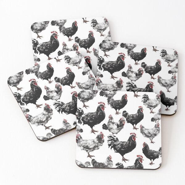 Item preview, Flock of chickens designed and sold by RockyTees1.