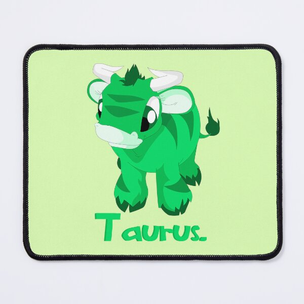 Item preview, Neopets Taurus Kau Astrology Sticker designed and sold by M0useketeer.