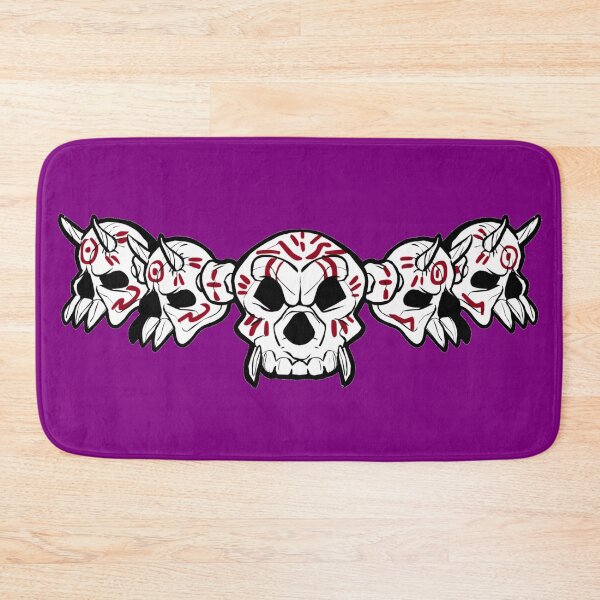 Item preview, Row of Skulls Jolly Roger (Purple) designed and sold by MurpheusTech.