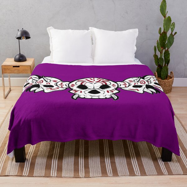 Item preview, Row of Skulls Jolly Roger (Purple) designed and sold by MurpheusTech.