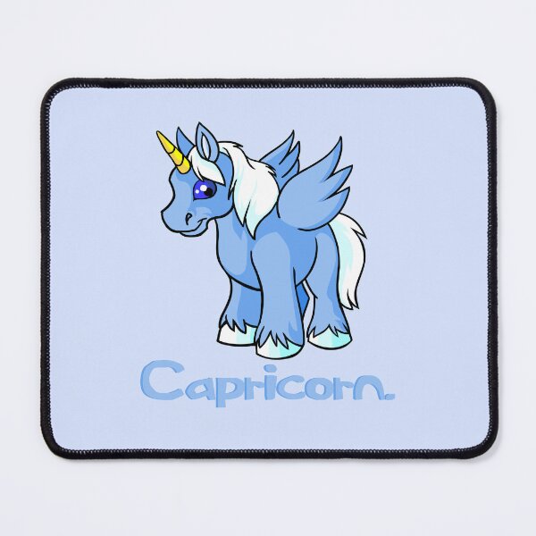 Item preview, Neopets Capricorn Uni Astrology Sticker designed and sold by M0useketeer.