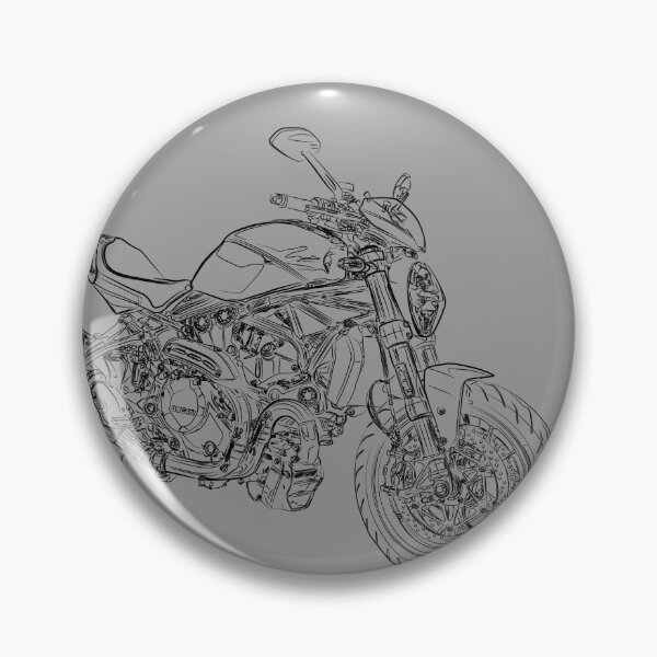 Item preview, Ducati Monster Wireframe designed and sold by Bestagon.
