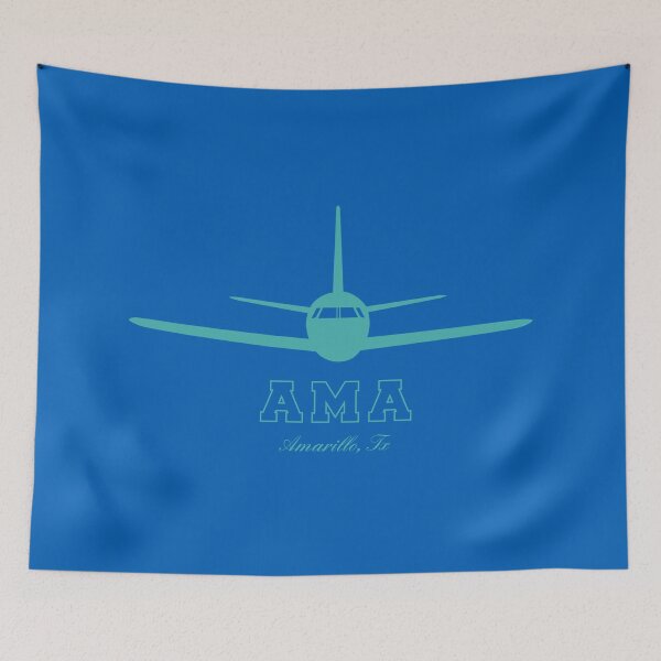 Item preview, AMA Amarillo Texas TX Airport Code designed and sold by Lartheviking.