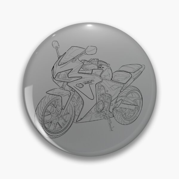 Item preview, Honda CBR 500 Wireframe designed and sold by Bestagon.