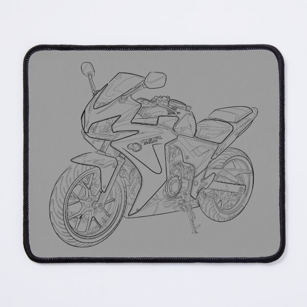 Item preview, Honda CBR 500 Wireframe designed and sold by Bestagon.