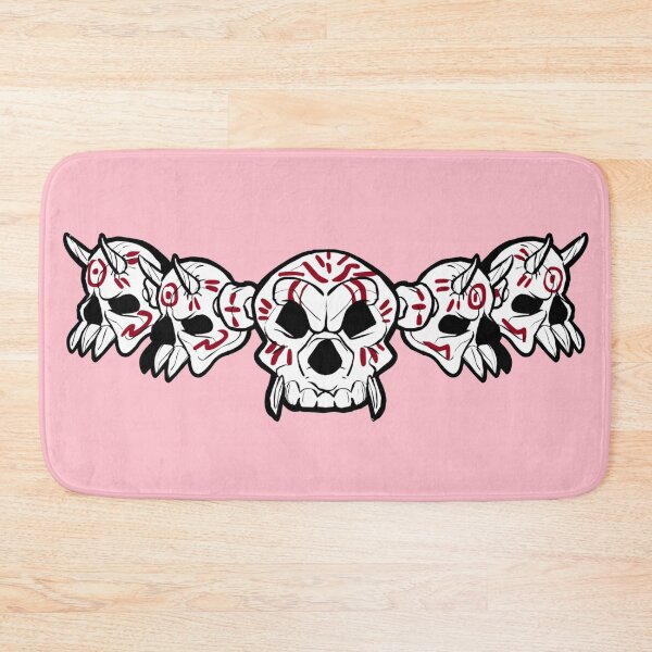 Item preview, Row of Skulls Jolly Roger (Pink) designed and sold by MurpheusTech.