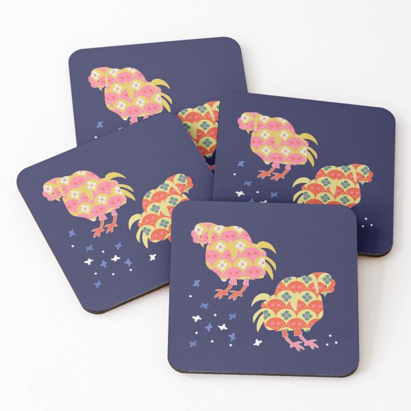 Item preview, "Bright Happy Chickens" By SalsySafrano. designed and sold by SalsySafrano.