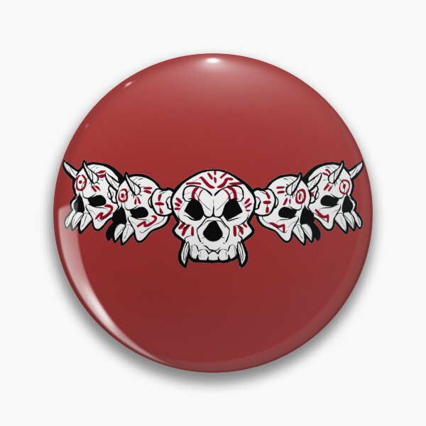 Item preview, Row of Skulls Jolly Roger (Brown) designed and sold by MurpheusTech.