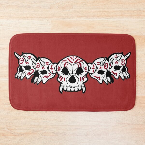 Item preview, Row of Skulls Jolly Roger (Brown) designed and sold by MurpheusTech.