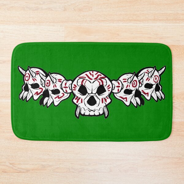 Item preview, Row of Skulls Jolly Roger (Green) designed and sold by MurpheusTech.