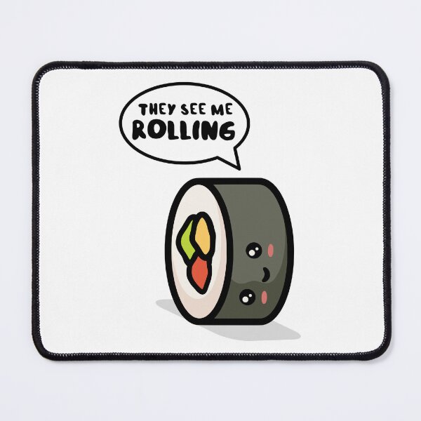 Item preview, They see me rolling - sushi roll designed and sold by messy-nessie.