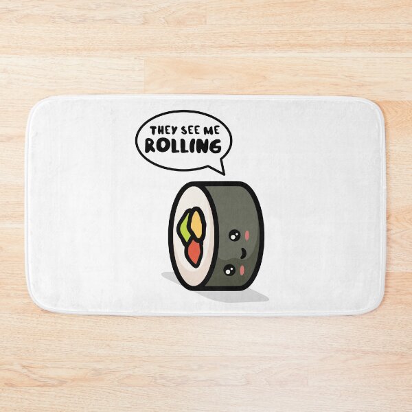 Item preview, They see me rolling - sushi roll designed and sold by messy-nessie.