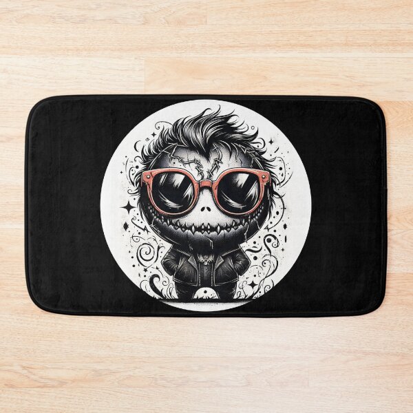 Item preview, Retro Cute Horror Being with Sunglasses designed and sold by Mechanical-Artt.