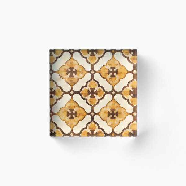 Item preview, Golden Quatrefoil Motif | Seamless designed and sold by Unrooted.