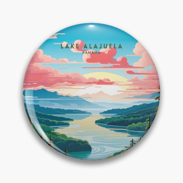 Item preview, Lake Alajuela Panama Canal Waterway designed and sold by NeuralVibe.