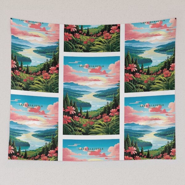 Item preview, Lake Alajuela Panama Canal Waterway designed and sold by NeuralVibe.