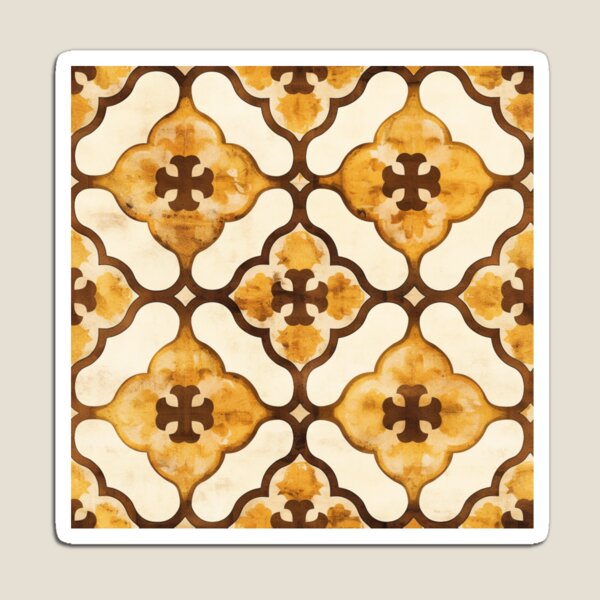 Item preview, Golden Quatrefoil Motif | Seamless designed and sold by Unrooted.