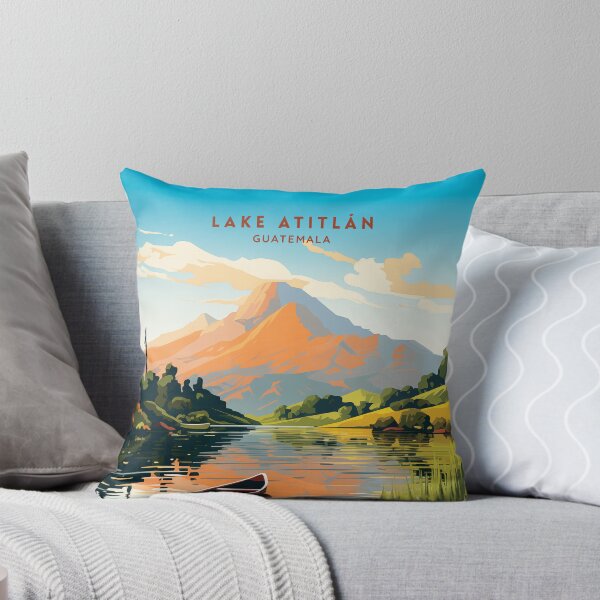Aperçu de l'œuvre Lac Atitlan, joyau des hautes terres du Guatemala créée et vendue par NeuralVibe.