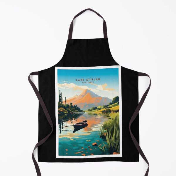 Item preview, Lake Atitlan Guatemala Highland Gem designed and sold by NeuralVibe.