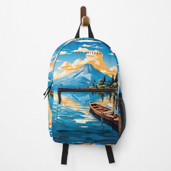 Item preview, Lake Atitlan Guatemala Volcano Views designed and sold by NeuralVibe.