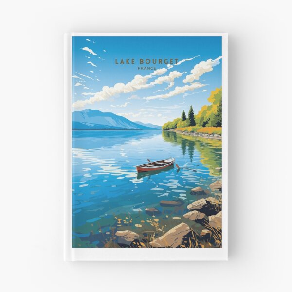 Item preview, Lake Bourget France Alpine Splendor designed and sold by NeuralVibe.