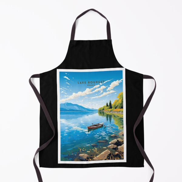 Item preview, Lake Bourget France Alpine Splendor designed and sold by NeuralVibe.