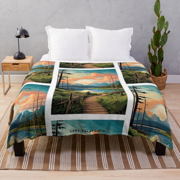 Item preview, Lake Qalafquén Chilean Beauty designed and sold by NeuralVibe.