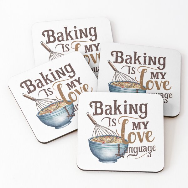 Item preview, BAKING IS MY LOVE LANGUAGE VINTAGE LOOK designed and sold by Rajasekar.