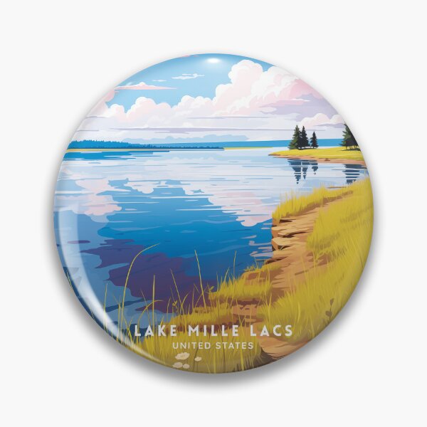 Item preview, Lake Mille Lacs Minnesota Fishing Haven designed and sold by NeuralVibe.