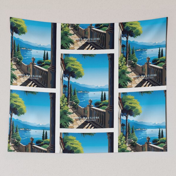 Item preview, Lake Maggiore Italian Charm designed and sold by NeuralVibe.