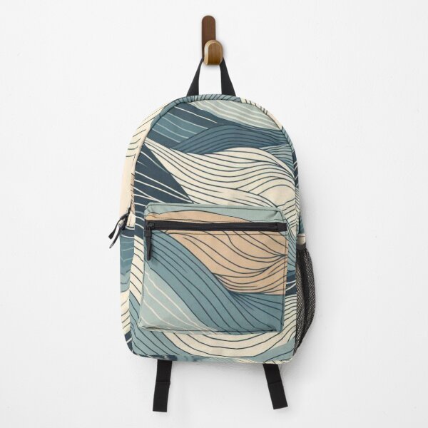 Item preview, Clipatr: Vector Graphic of Flowing Wave Patterns in Soothing Color Palette  designed and sold by santyj.