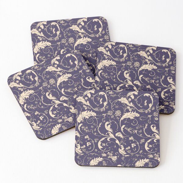 Item preview, Purple Baroque Motif | Seamless designed and sold by Unrooted.