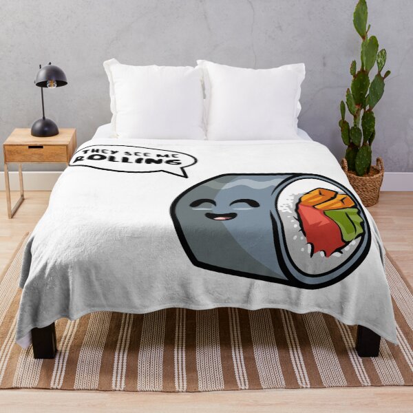Item preview, They see me rolling - sushi roll designed and sold by messy-nessie.