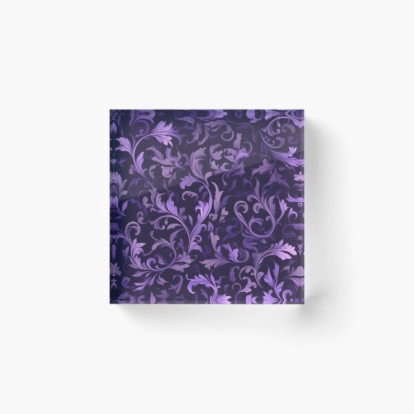 Item preview, Purple Paisley II | Seamless designed and sold by Unrooted.