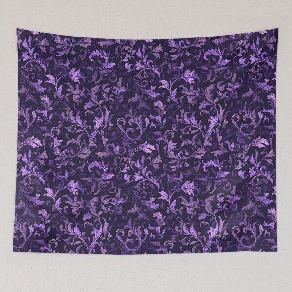 Item preview, Purple Paisley II | Seamless designed and sold by Unrooted.